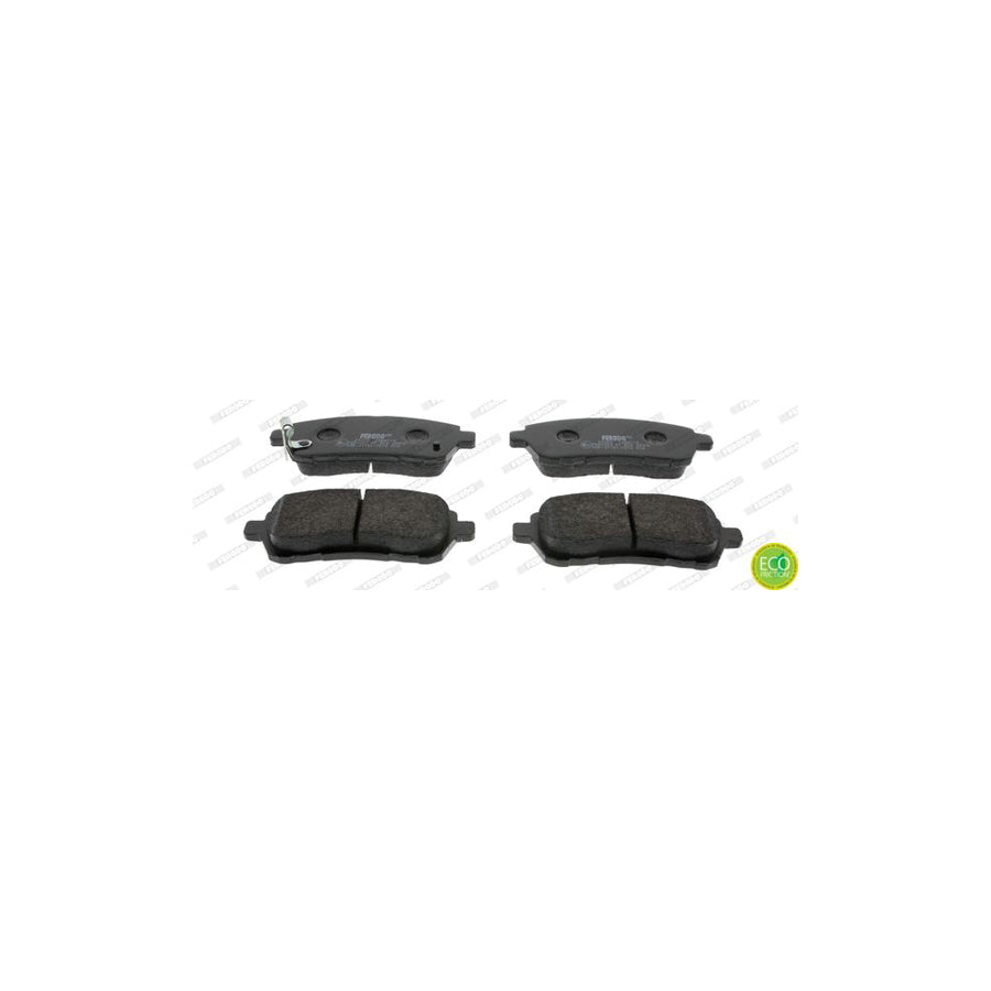 Ferodo Premier Eco Friction Fdb4110 Brake Pad Set With Acoustic Wear Warning Without Accessories