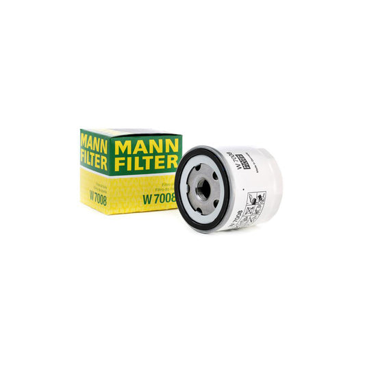 MANN-FILTER W 7008 Oil Filter Spin-on Filter, with one anti-return valve