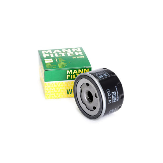 MANN-FILTER W 7003 Oil Filter Spin-on Filter, with one anti-return valve