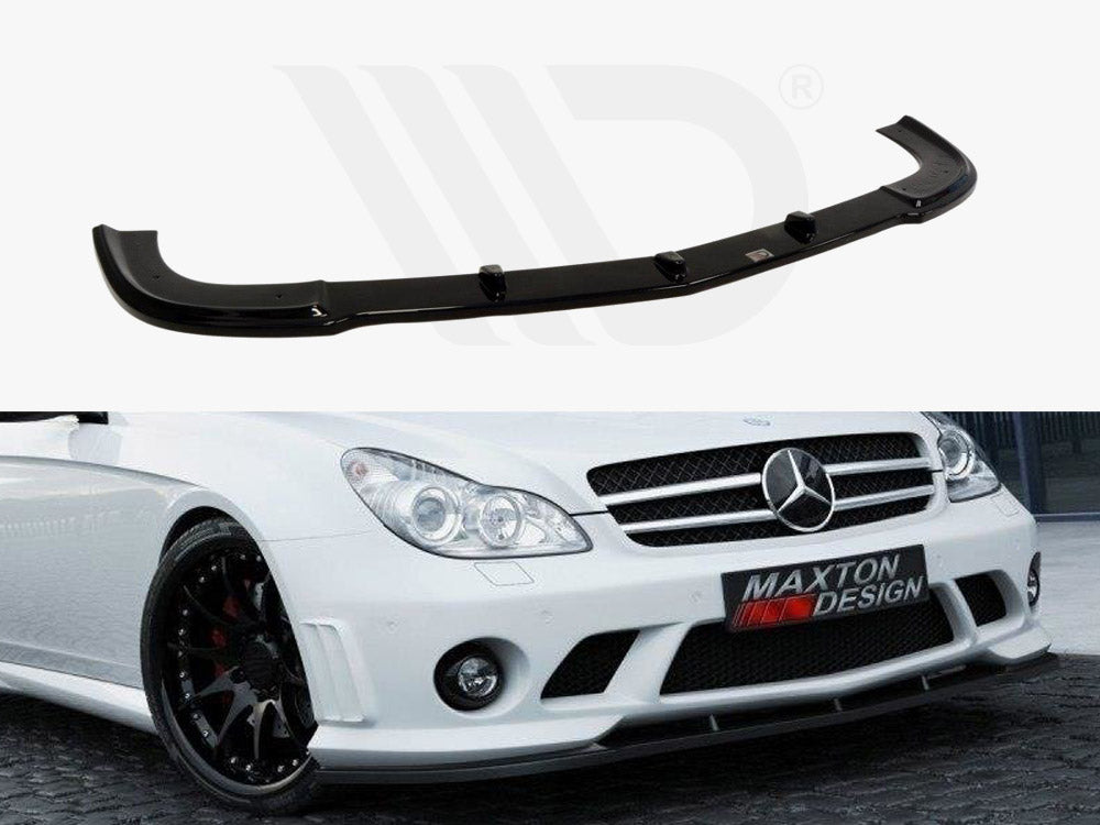 Maxton Design ME-CLS-219-AMG204-FD1T Front Splitter Mercedes CLS C219 | Duco Car Parts UK Car Parts