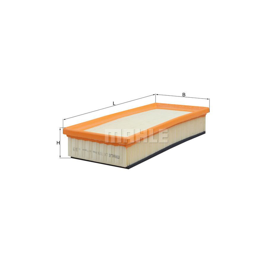 MAHLE ORIGINAL LX 1026 Air Filter Filter Insert