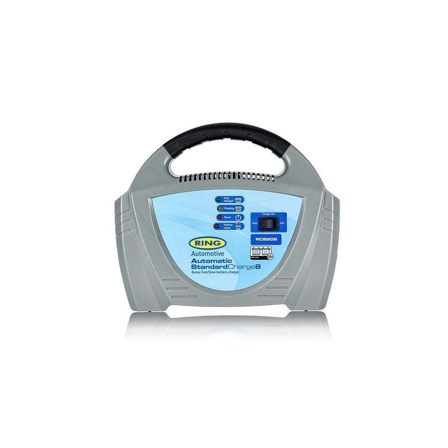 RING RECB208 Battery Charger portable, 8A, 12V