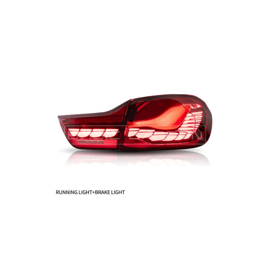 Basic Carbon BMW F32 F33 F36 F82 GTS Style LED Tail Lights (Inc. 430i, 435i, 440i & M4)