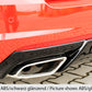 Rieger 00079016 Skoda 5E Octavia RS Rear Diffuser -  Matte Black