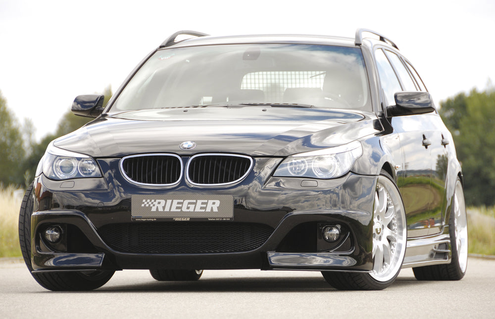 Rieger 00053612 BMW 5 Series E60 E61 Front Bumper