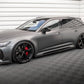MAXTON DESIGN CF-AU-RS6-C8-SD1-245-P CARBON FIBER SIDE SKIRTS AUDI RS6 C8 / RS7 C8 | ML Performance