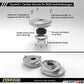 034Motorsport Volkswagen Audi Dynamic+ Camber Mount Pair (Golf, A3 & TT)