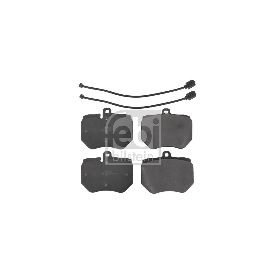 Febi Bilstein 16936 Brake Pad Set For Audi Q7 4Lb Front Axle Incl Wear Warning Contact