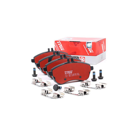 TRW Dtec Cotec Gdb1736Dte Brake Pad Set Prepared For Wear Indicator With Brake Caliper Screws With Accessories