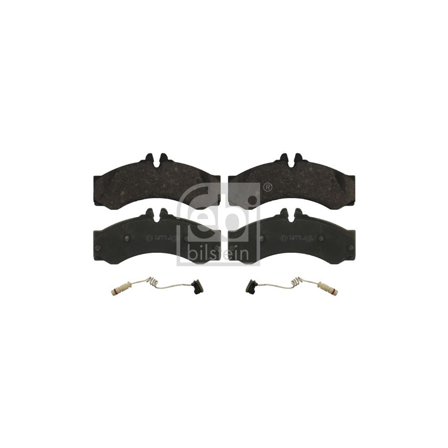 Febi Bilstein 16811 Brake Pad Set Incl Wear Warning Contact With Attachment Material