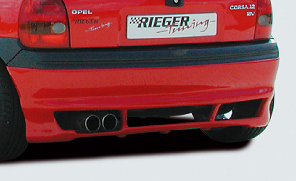 Rieger 00058816 Opel Corsa B Rear Diffuser