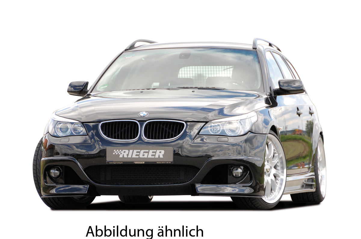 Rieger 00053612 BMW 5 Series E60 E61 Front Bumper