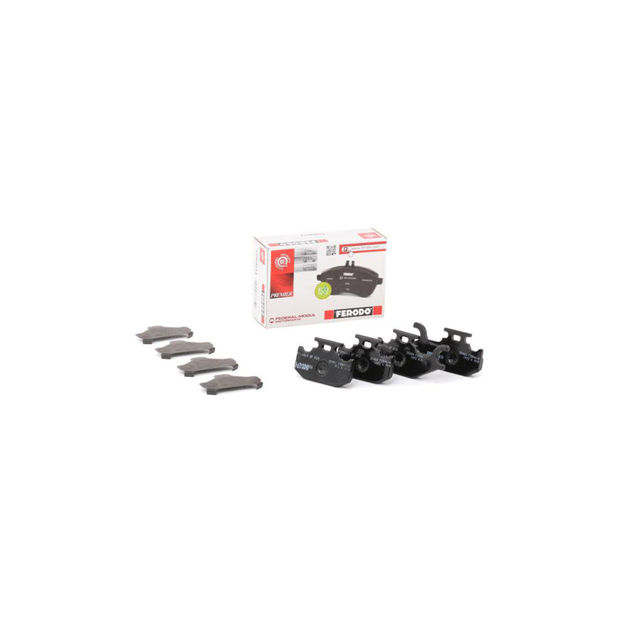Ferodo Fdb4614 Brake Pad Set For Renault Twizy Mam_ Premier Eco Friction Not Prepared For Wear Indicator Without Accessories