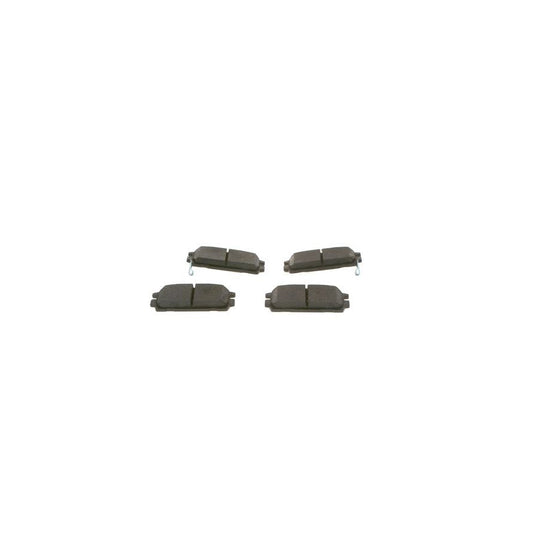 Bosch 0986494137 Brake Pad Set For Hyundai Terracan Hp With Acoustic Wear Warning With Anti Squeak Plate BP1048