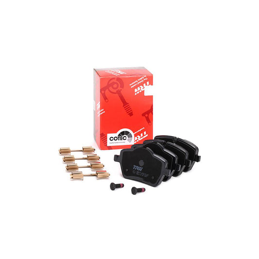 TRW Cotec Gdb1712 Brake Pad Set Prepared For Wear Indicator With Brake Caliper Screws With Accessories