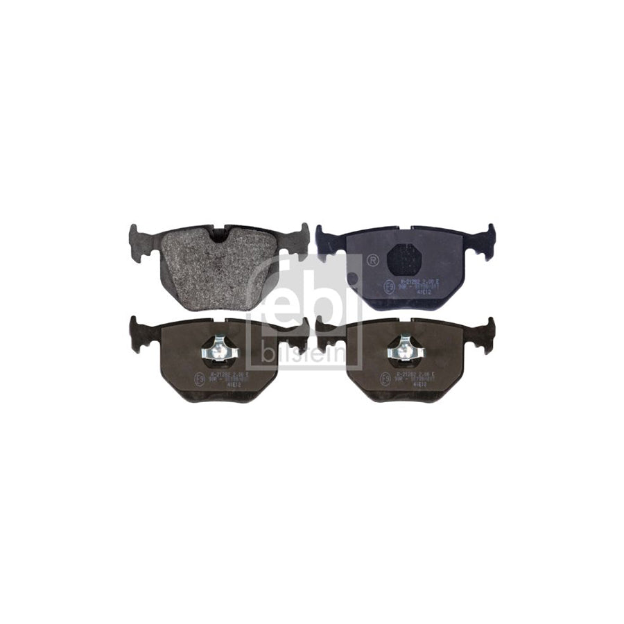 Febi Bilstein 116028 Brake Pad Set For Bmw 5 Series Rear Axle