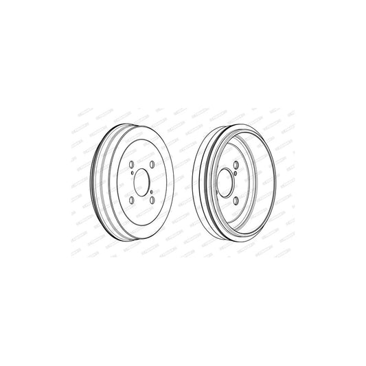 Ferodo Fsl406 Brake Pad Set Fuse Technology Incl Wear Warning Contact