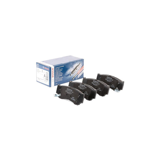 Bosch 0986494230 Brake Pad Set With Acoustic Wear Warning With Anti Squeak Plate BP1165