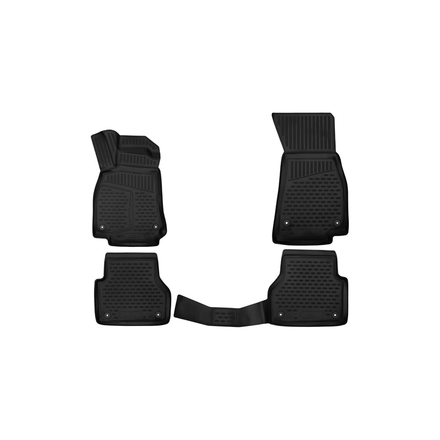 WALSER XTR 75080 Floor mat set Front and Rear