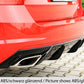 Rieger 00079016 Skoda 5E Octavia RS Rear Diffuser -  Matte Black