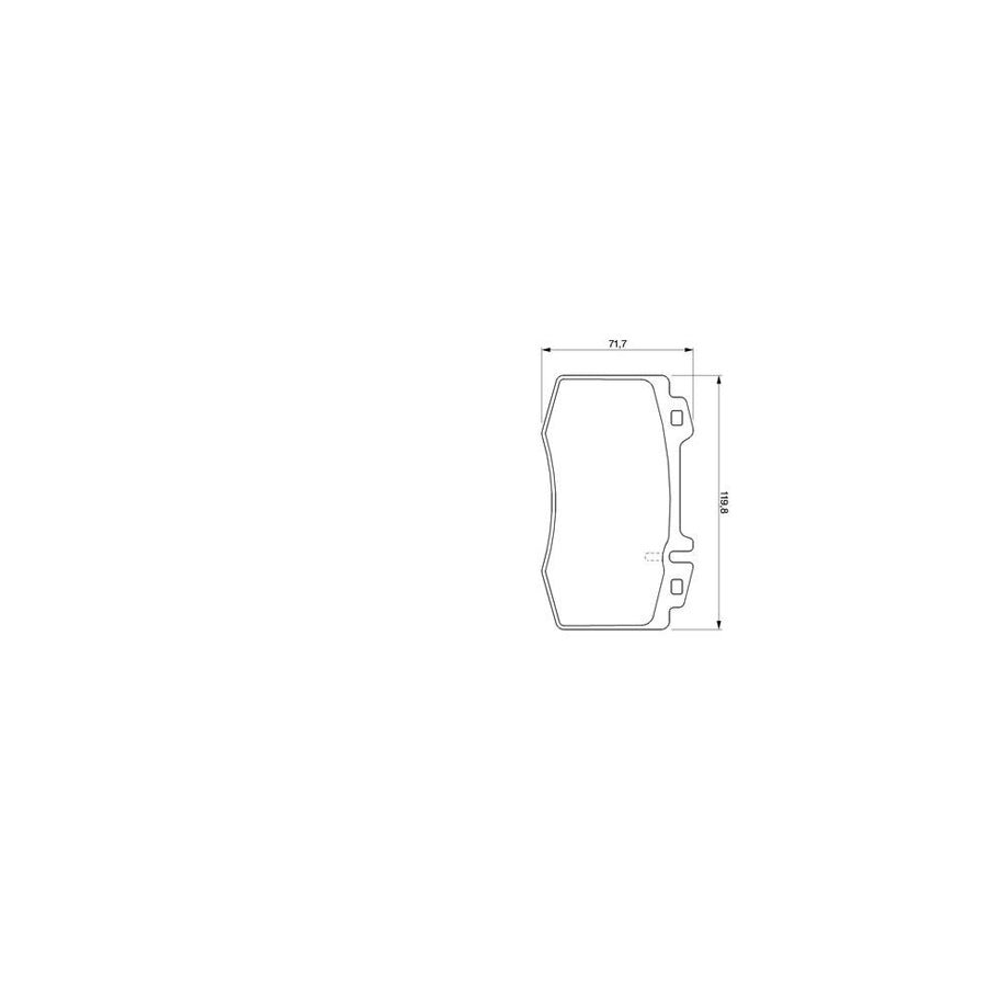 Bosch 0986494012 Brake Pad Set With Mounting Manual BP244