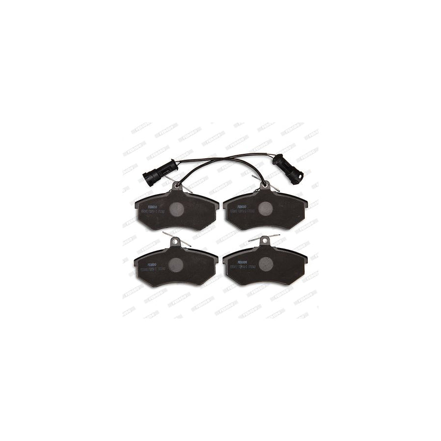 Ferodo Sl Fsl1556 Brake Pad Set Incl Wear Warning Contact With Brake Caliper Screws With Piston Clip