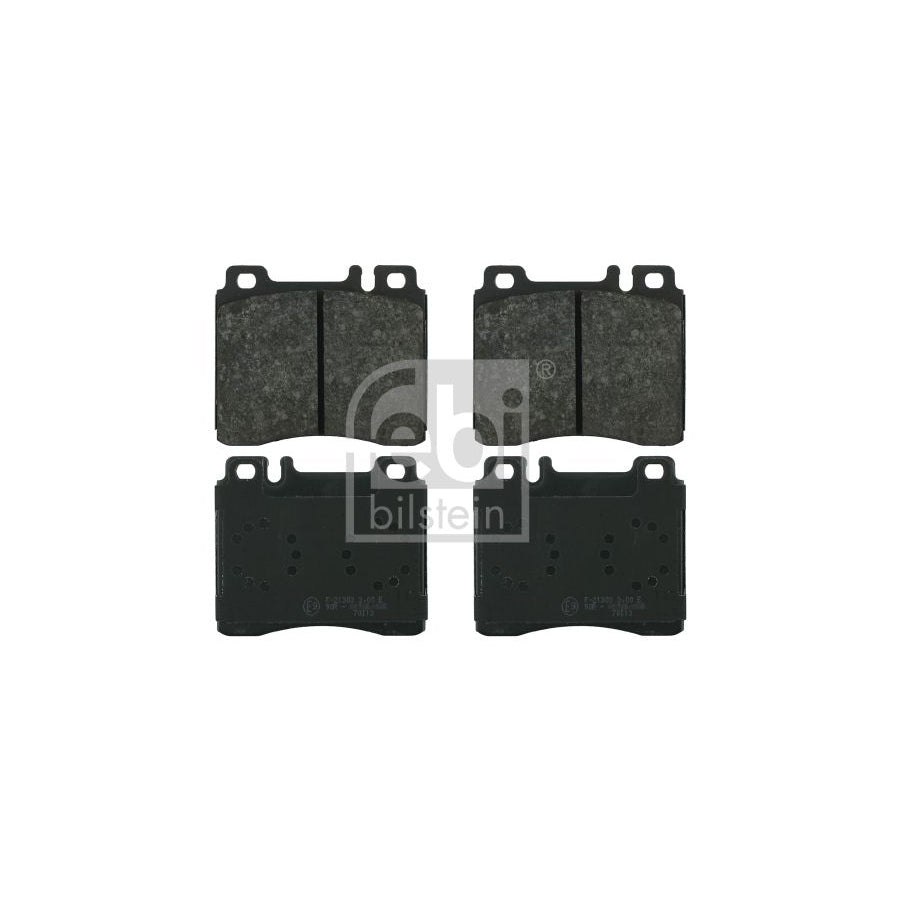 Febi Bilstein 16096 Brake Pad Set Suitable For Mercedes Benz S Class Front Axle Prepared For Wear Indicator