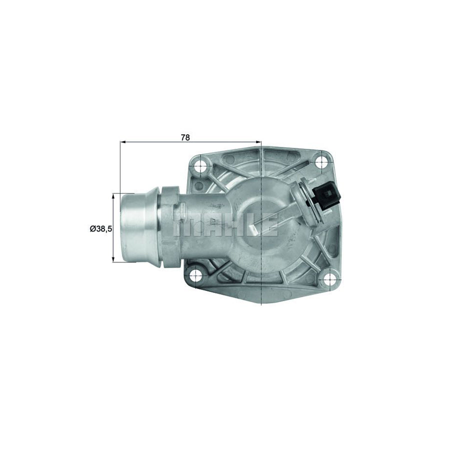 MAHLE ORIGINAL TM 16 105 Engine thermostat for BMW 7 (E38) Opening Temperature: 105°C, with seal