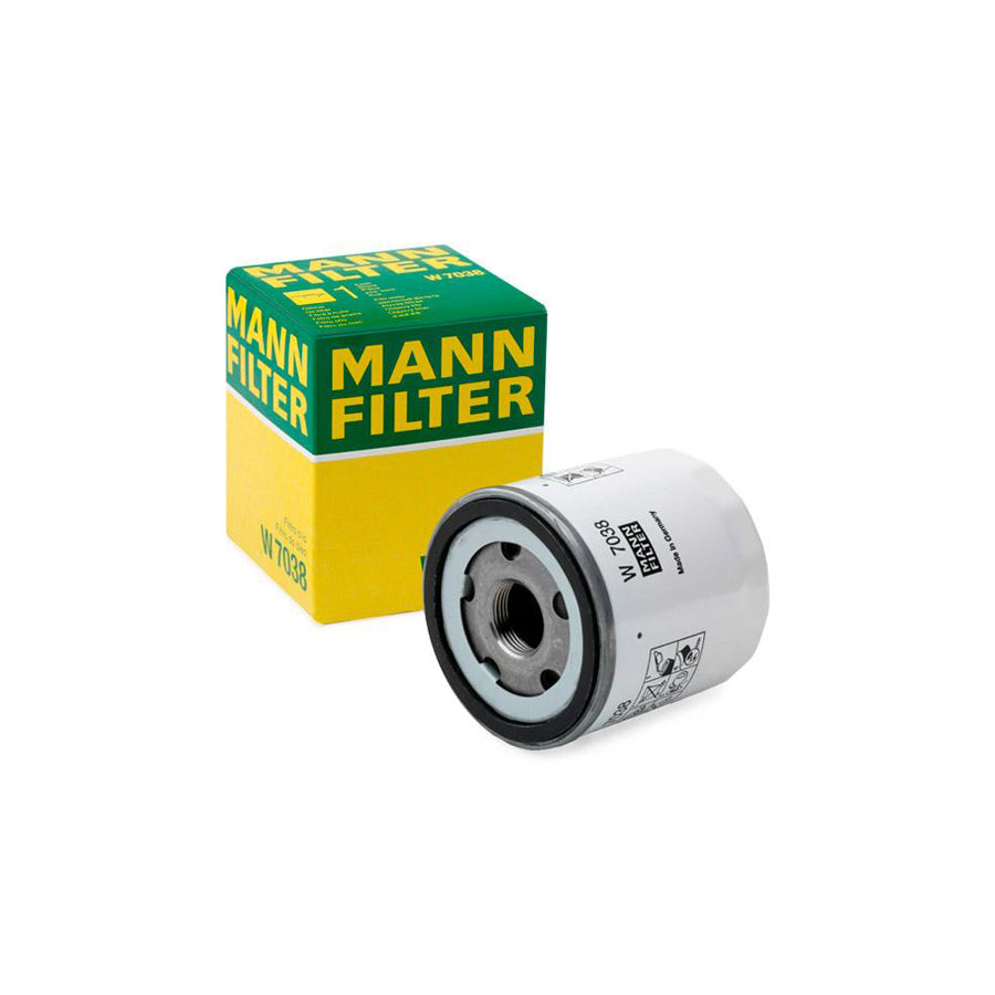 MANN-FILTER W 7038 Oil Filter for FORD TRANSIT Spin-on Filter