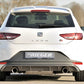 Rieger 00099186 SEAT 5F Leon FR Rear Diffuser for Sport Tailpipe Left & Right - Carbon-Look