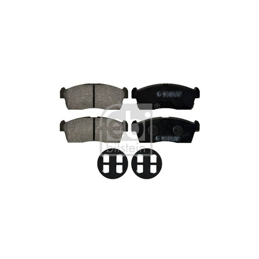 Febi Bilstein 16740 Brake Pad Set Front Axle Excl Wear Warning Contact