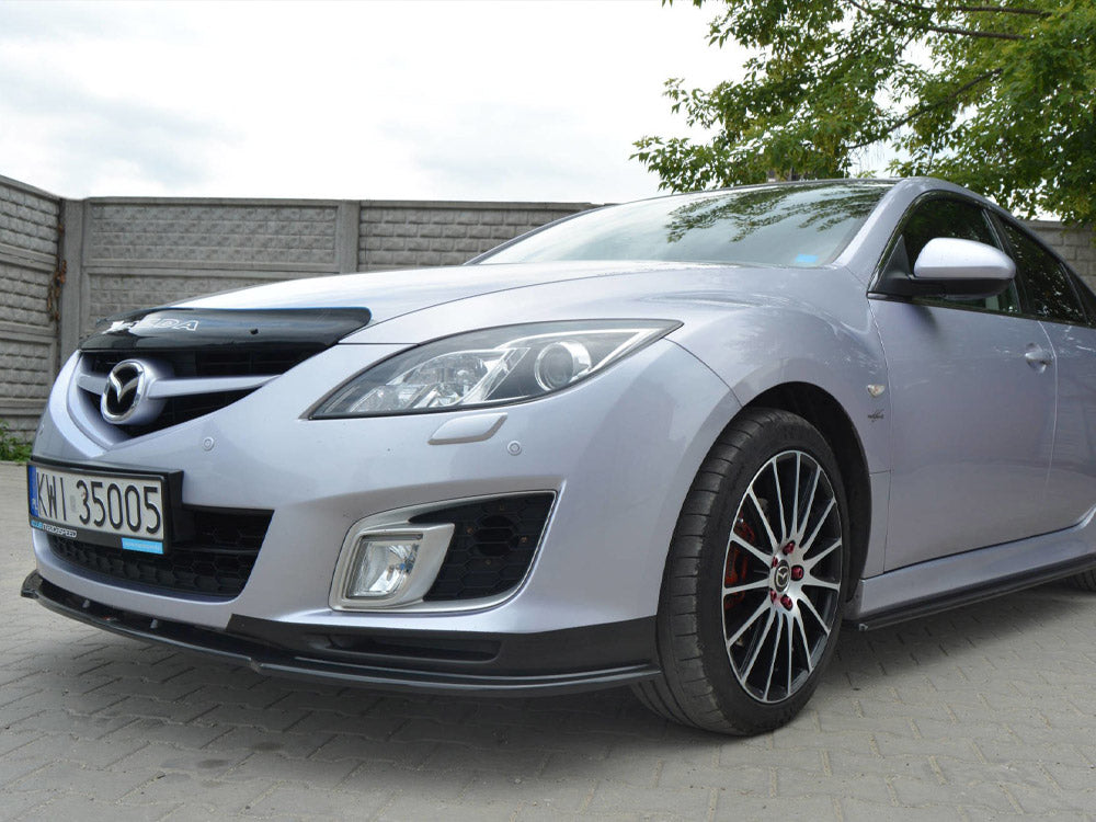 Maxton Design Mazda 6 MK2 Sport Hatch (gh-series) Pre-facelift (2008-2010) Front Splitter