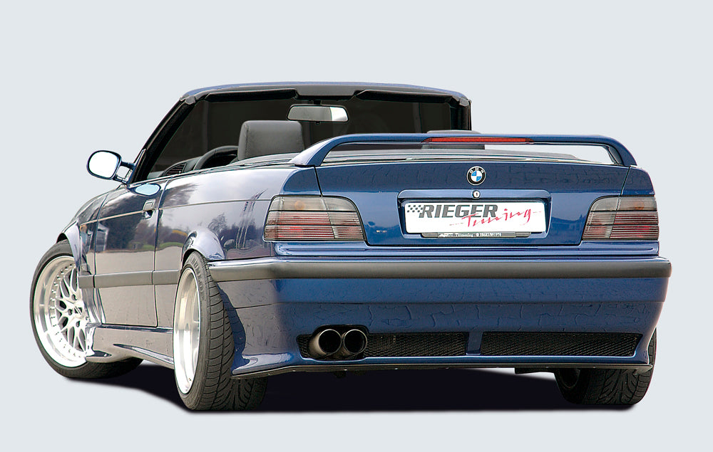 Rieger 00049030 BMW 3 Series E36 Rear Bumper