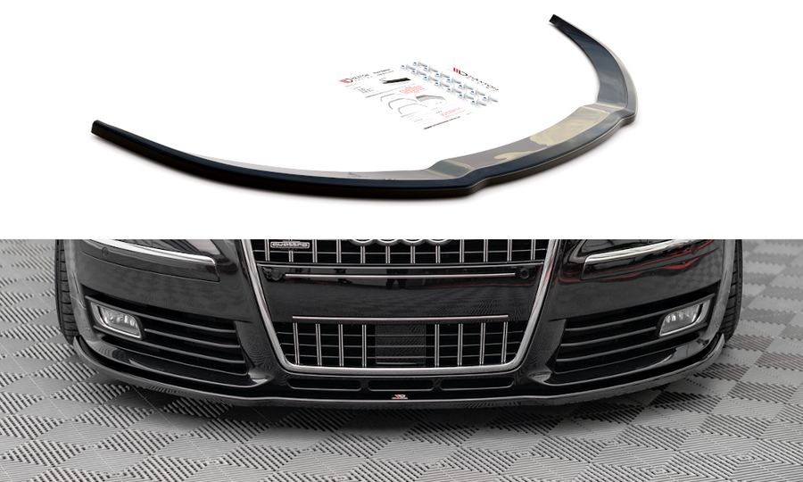Maxton Design AU-S8-D3-FD1T Front Splitter Audi S8 D3 | Duco Car Parts UK Car Parts