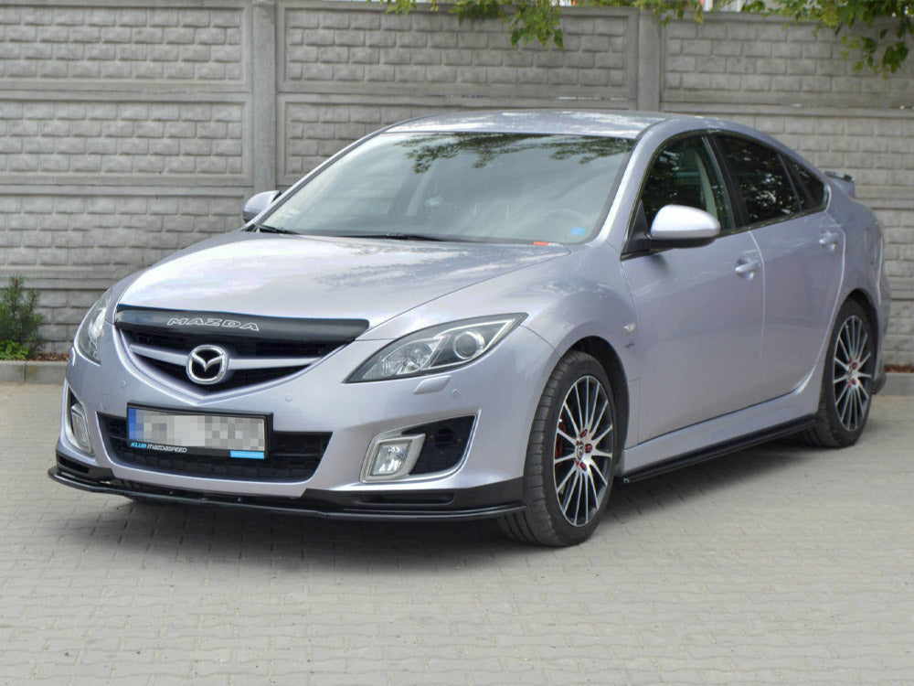 Maxton Design Mazda 6 MK2 Sport Hatch (gh-series) Pre-facelift (2008-2010) Front Splitter