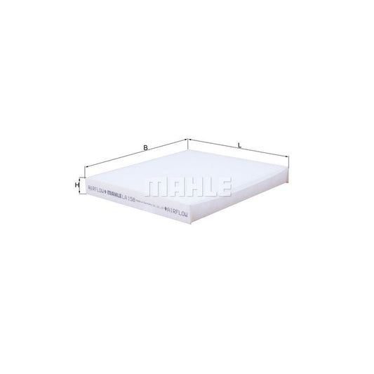 MAHLE ORIGINAL LA 158 Pollen filter Particulate Filter