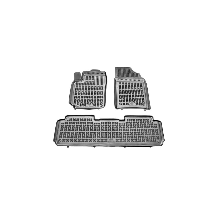 REZAW PLAST Tailored 201204 Floor mat set for CITRO??? Xsara Picasso (N68) Elastomer, Front and Rear, Quantity: 3, Black