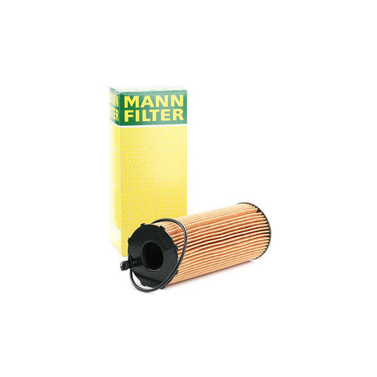 MANN-FILTER HU 8003 x Oil Filter for LAND ROVER RANGE ROVER with seal, Filter Insert