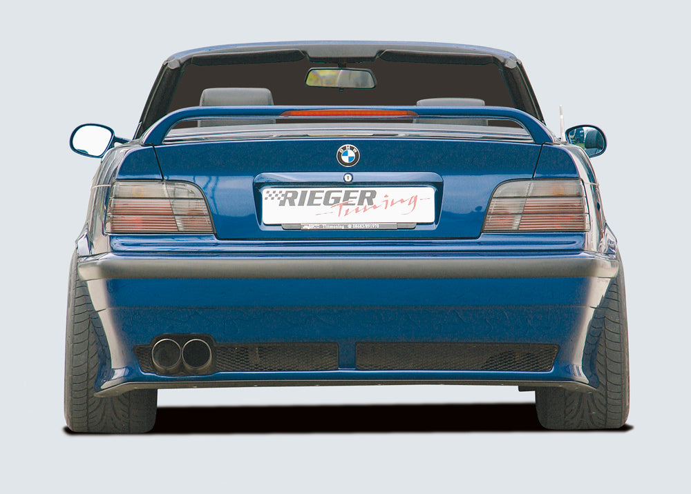 Rieger 00049030 BMW 3 Series E36 Rear Bumper