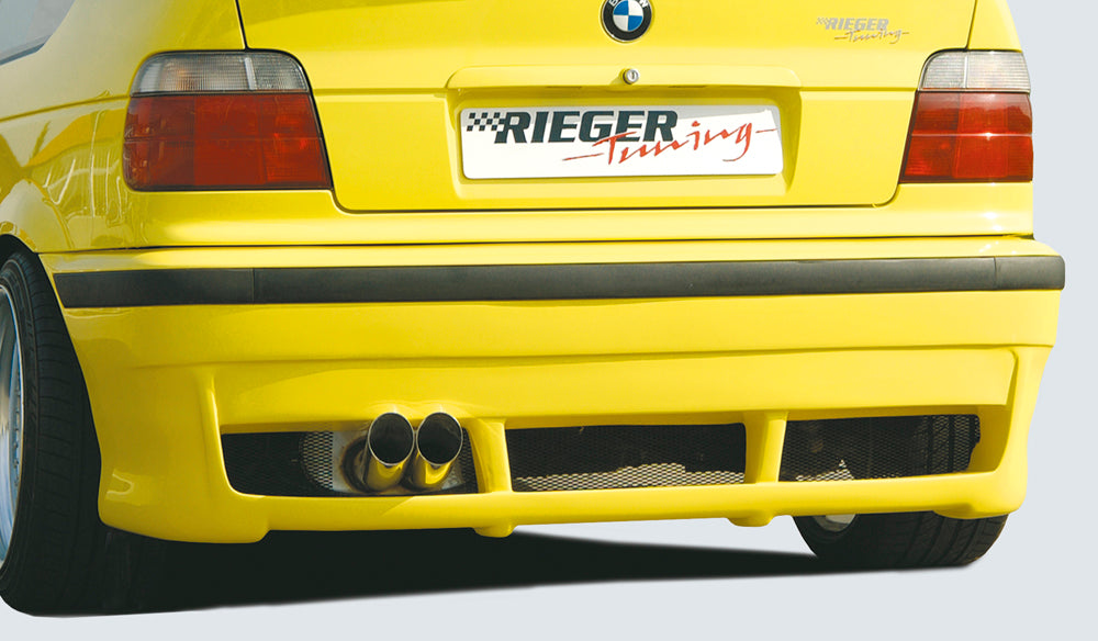 Rieger 00049028 BMW 3 Series E36 Rear Bumper