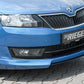 Rieger 00079020 Skoda NH Rapid Front Splitter