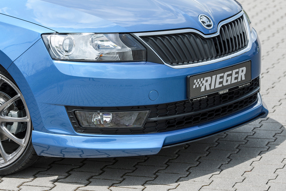 Rieger 00079020 Skoda NH Rapid Front Splitter