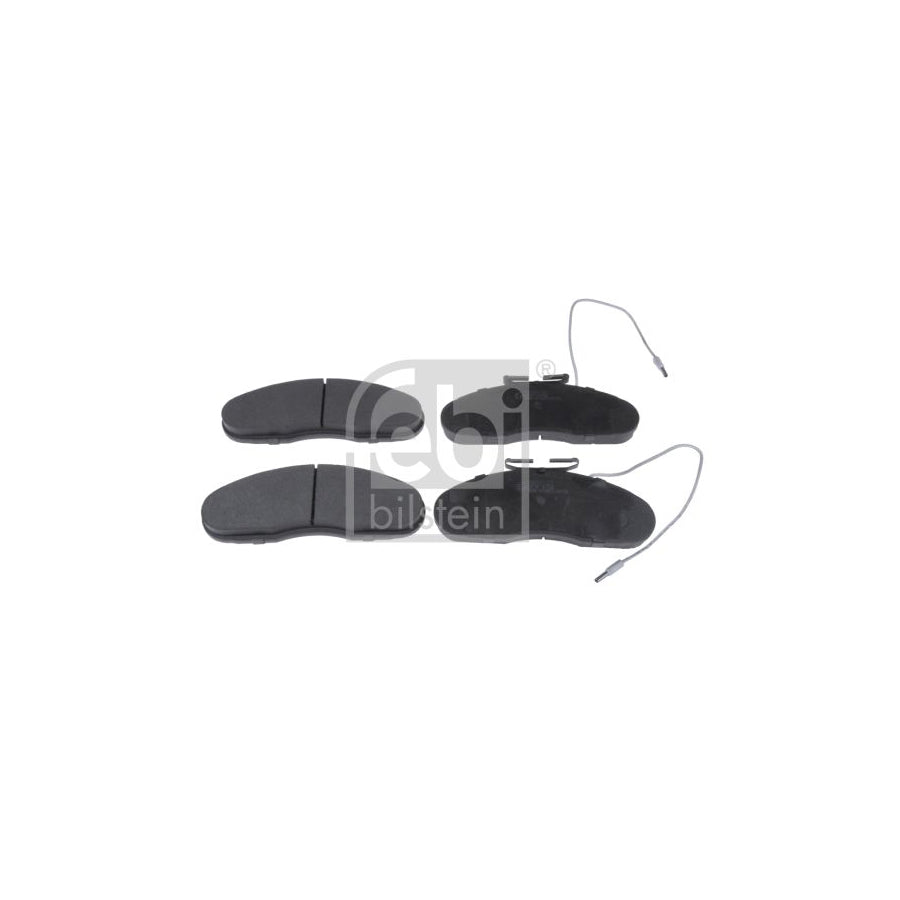 Febi Bilstein 116302 Brake Pad Set Front Axle Incl Wear Warning Contact