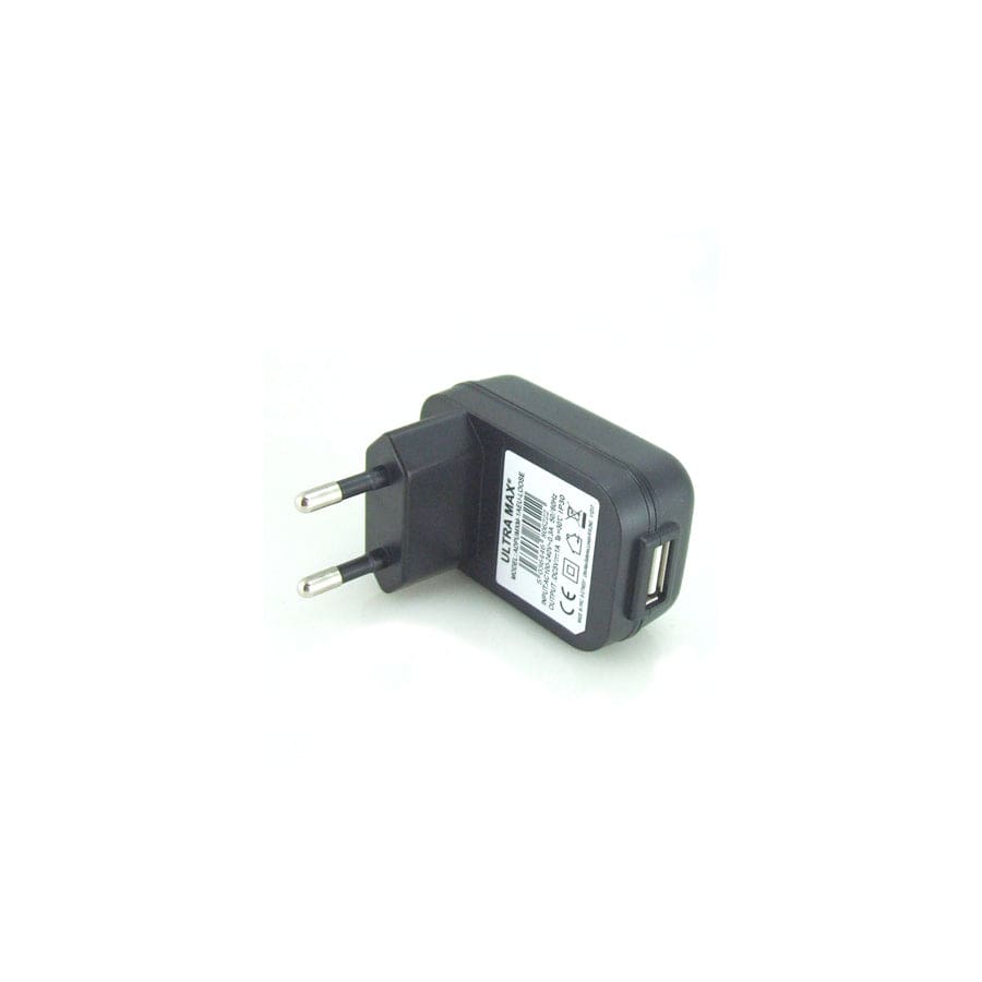 Ultramax Mains Adaptor 1A Euro Plug-Loose
