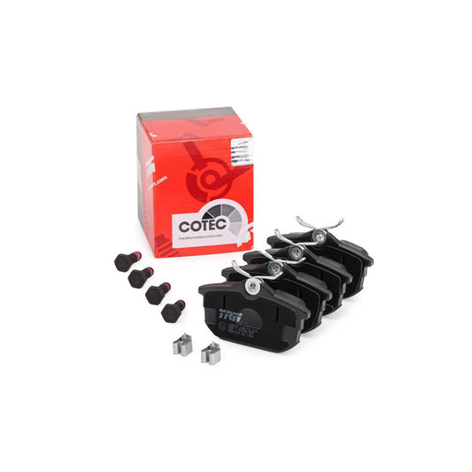 TRW Cotec Gdb1314 Brake Pad Set With Acoustic Wear Warning With Brake Caliper Screws With Accessories
