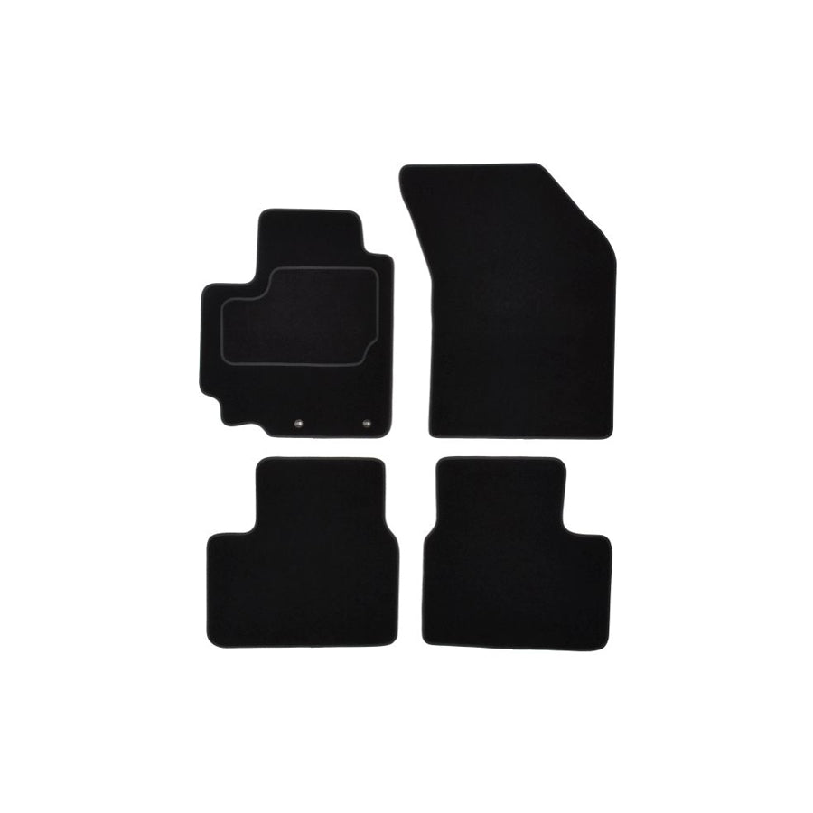 MAMMOOTH Tailored A041 SUZ110 PRM 01 Floor mat set for SUZUKI Swift IV Hatchback (FZ, NZ) Textile, Front and Rear, Quantity: 4, Black