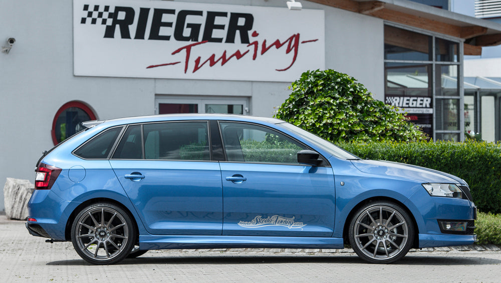 Rieger 00079020 Skoda NH Rapid Front Splitter