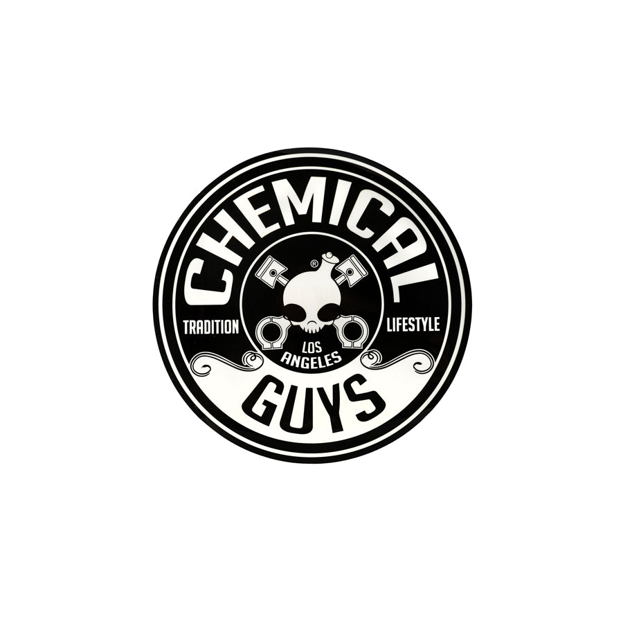 Chemical Guys Round Decal Sticker 5 inch | Duco Car Parts UK Car Parts