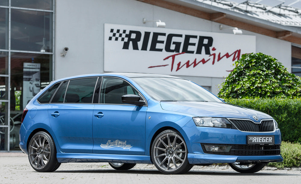 Rieger 00079020 Skoda NH Rapid Front Splitter
