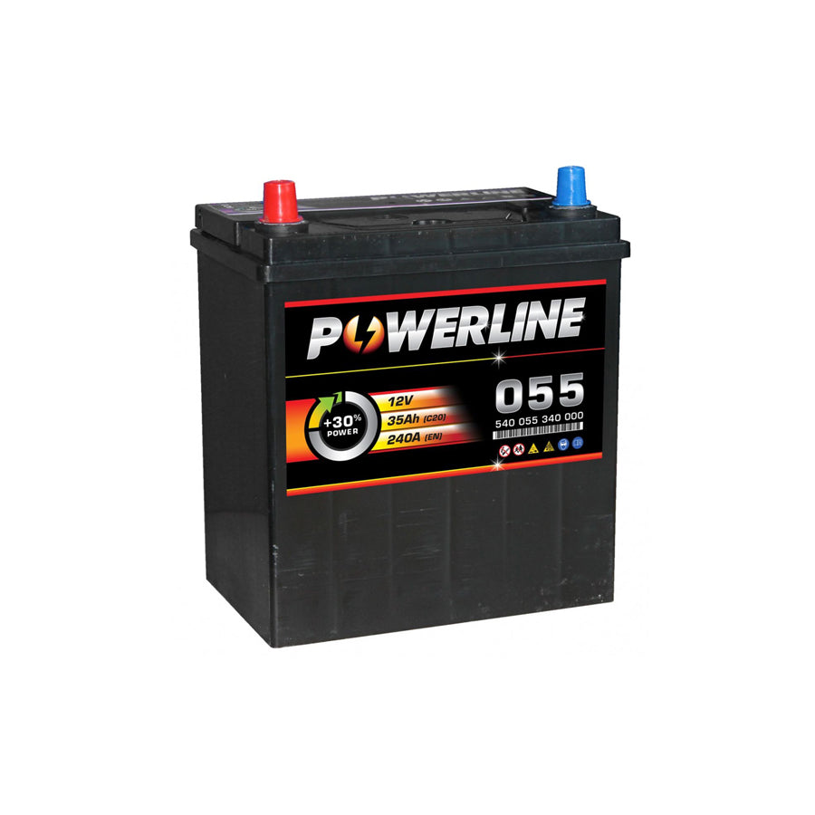 Powerline 055 Car Battery 12V